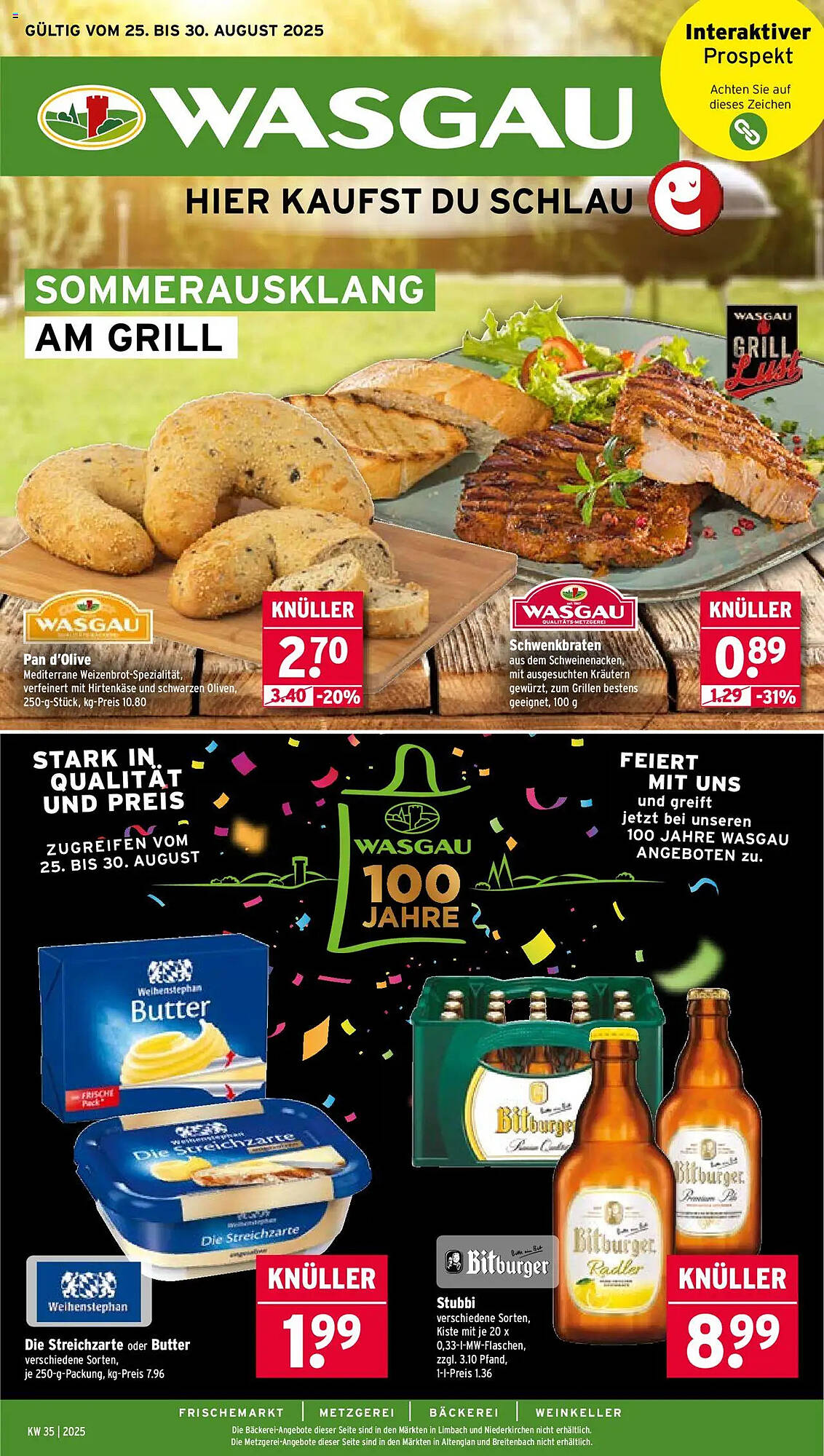 Wasgau Prospekt - Pagina 1