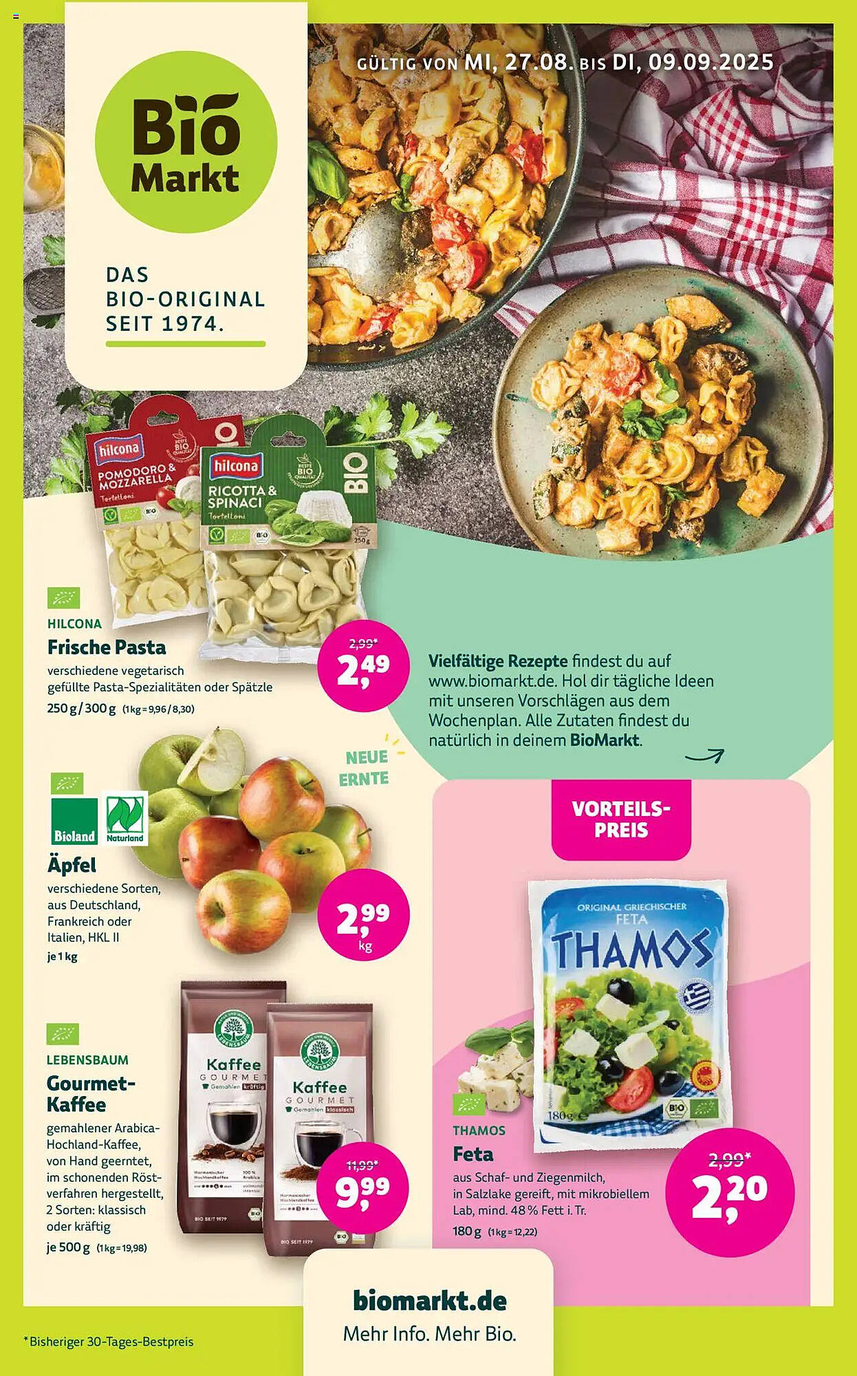 BioMarkt Prospekt - Pagina 1