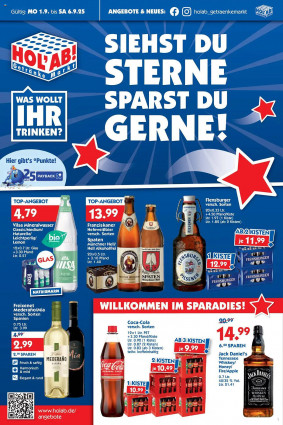 Hol'ab Getränkemarkt Prospekt