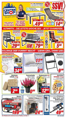 CENTERSHOP Prospekt