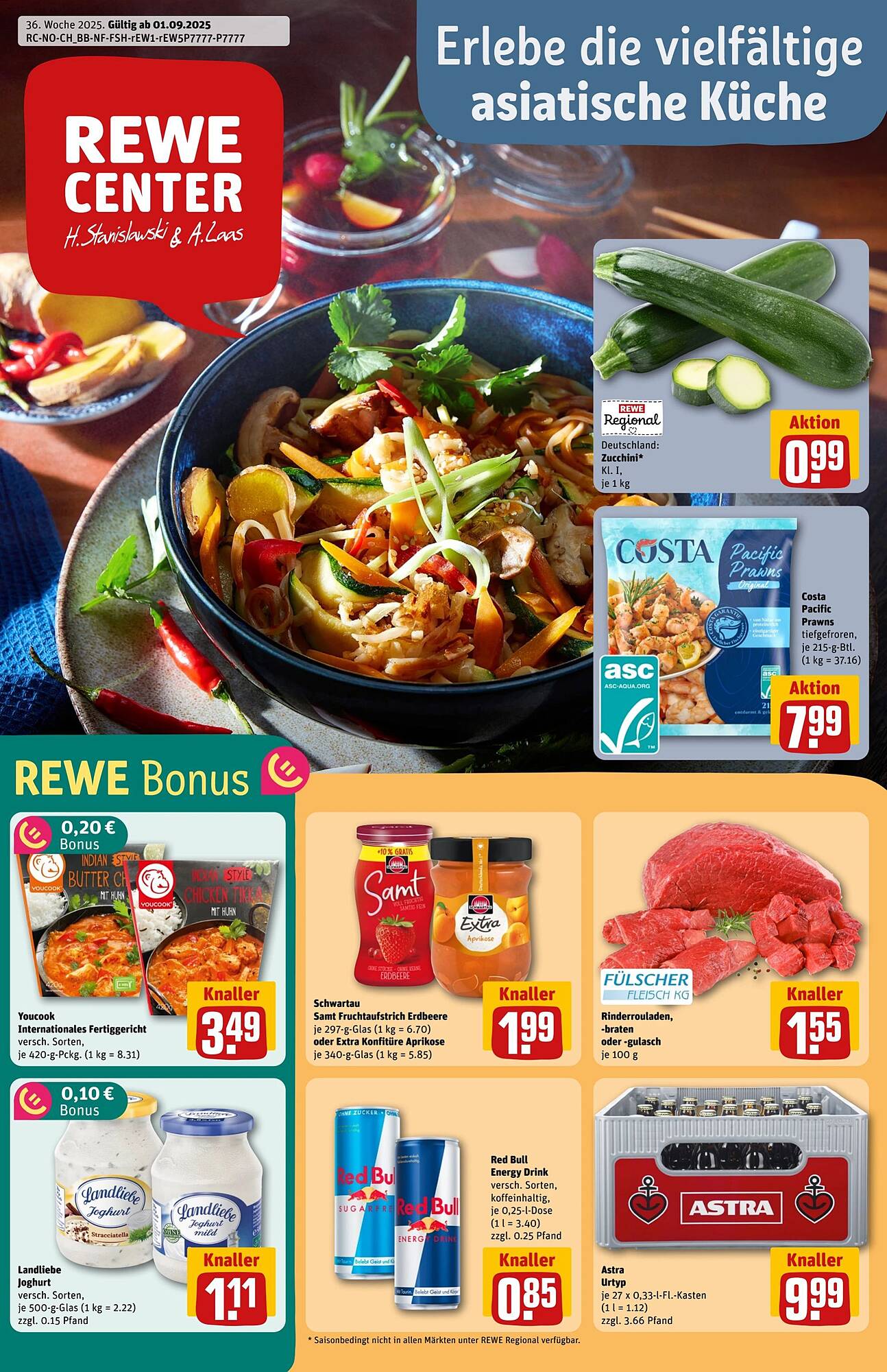 REWE Center Prospekt - Pagina 1