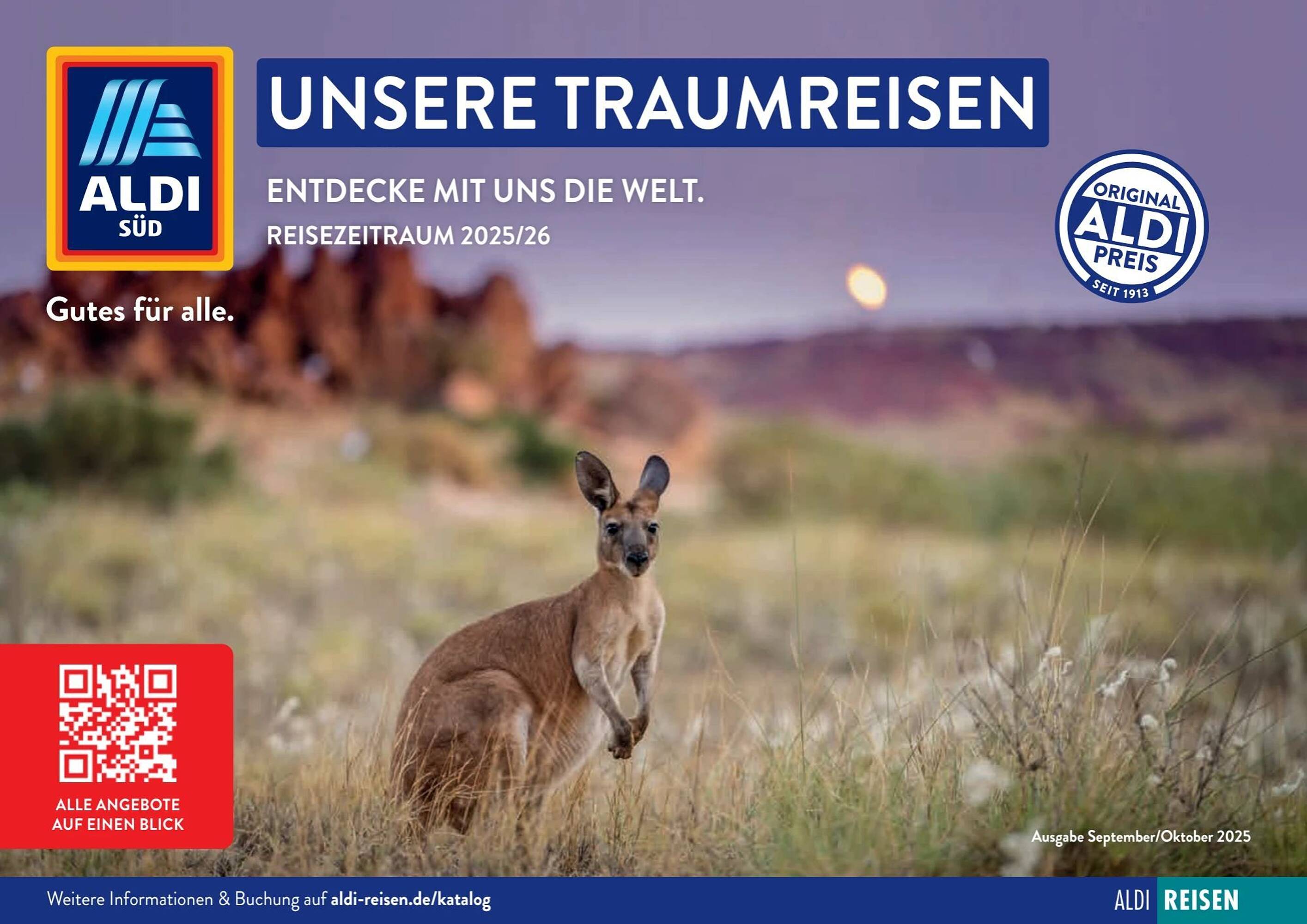 Aldi Süd Reisen Prospekt - Pagina 1