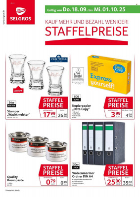 Selgros Prospekt