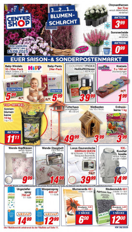 CENTERSHOP Prospekt