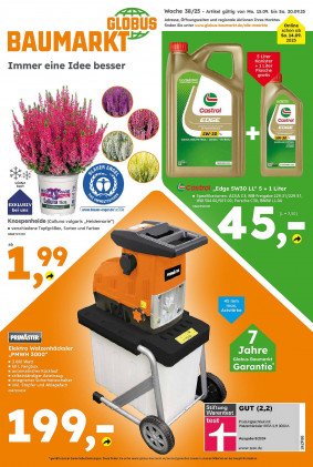 Globus Baumarkt Prospekt