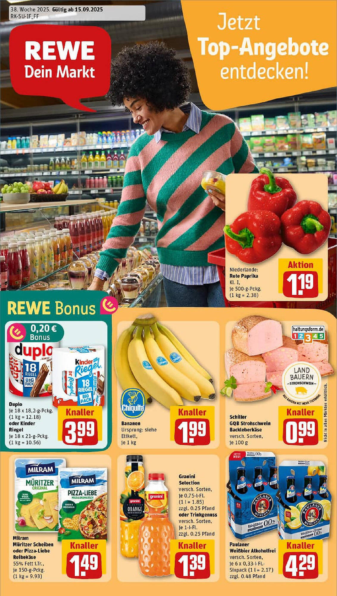 REWE Prospekt - Pagina 1