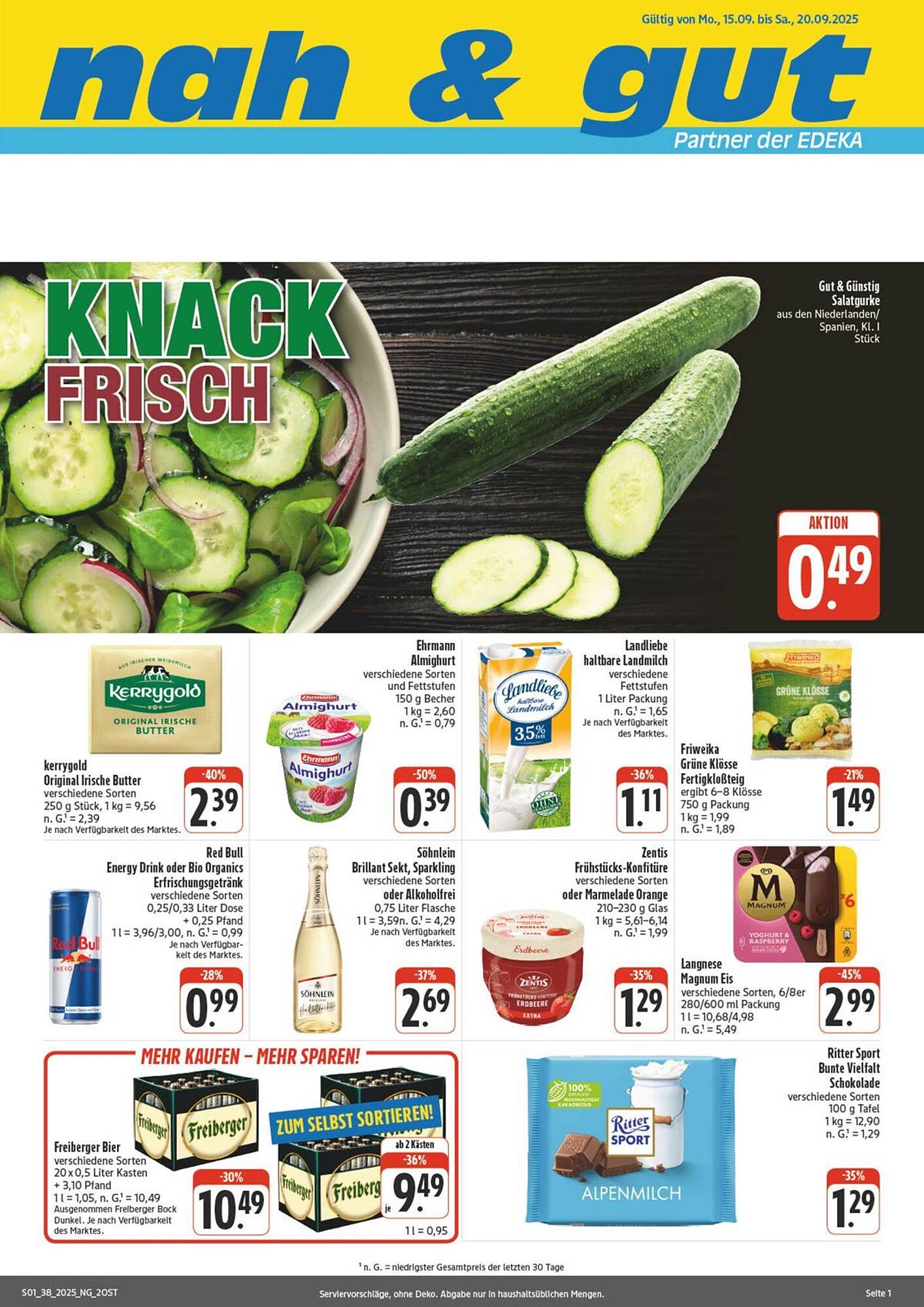 nah & gut Prospekt - Pagina 1