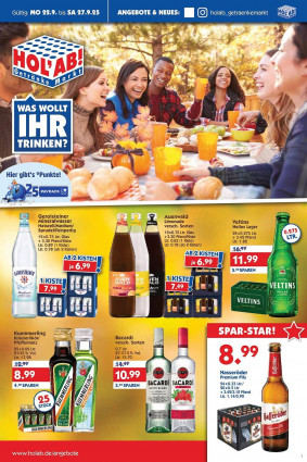 Hol'ab Getränkemarkt Prospekt