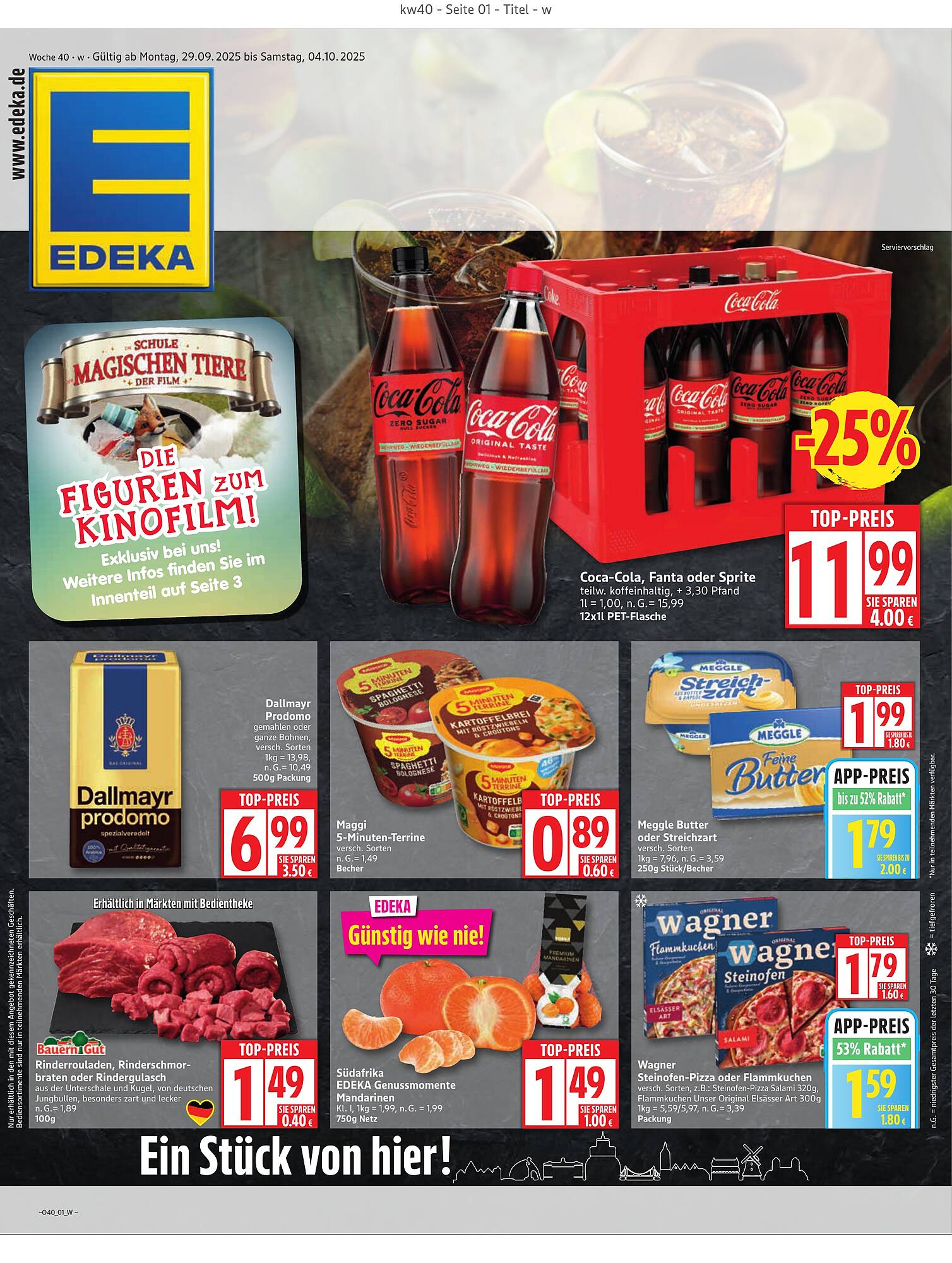 Edeka Prospekt - Pagina 1