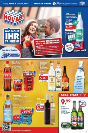 Hol'ab Getränkemarkt Prospekt