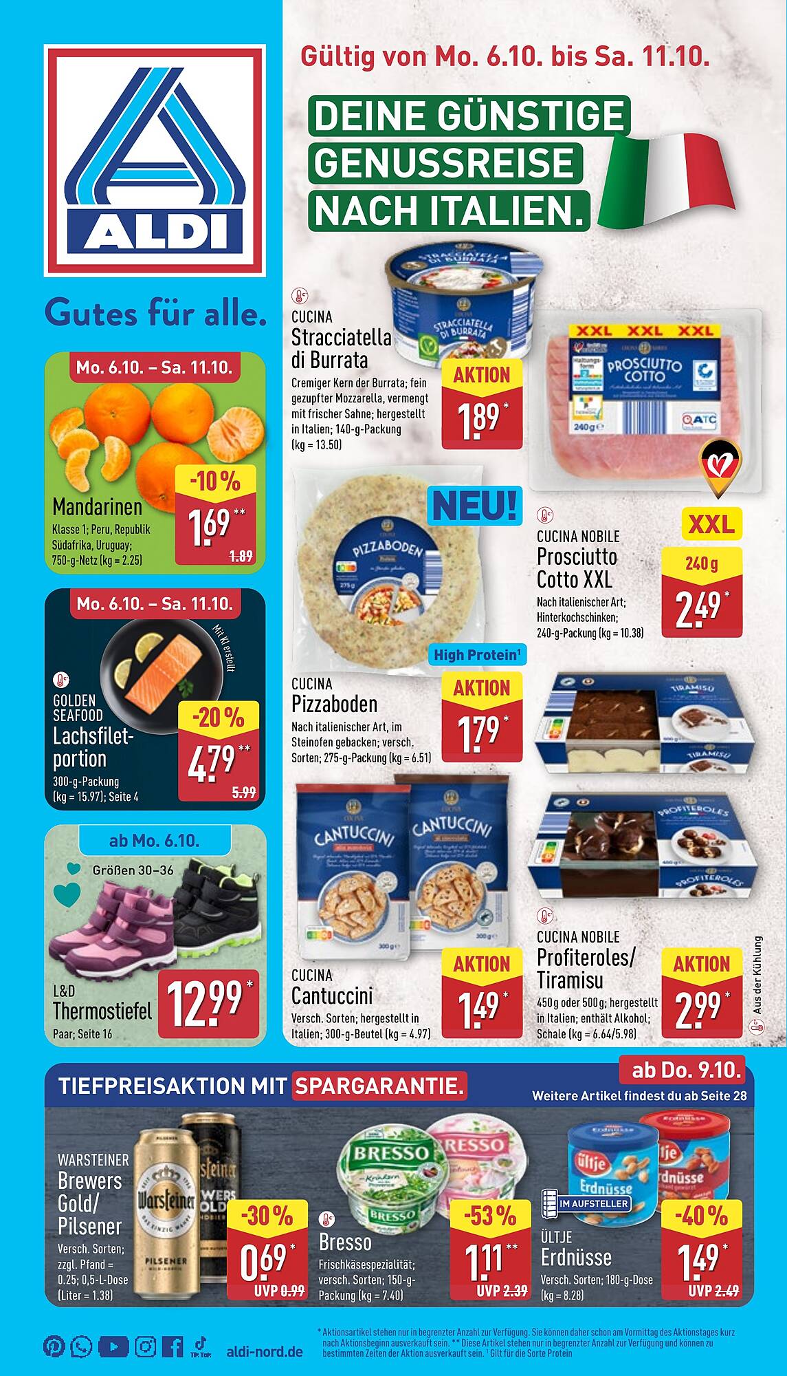 Aldi Nord Prospekt - Pagina 1
