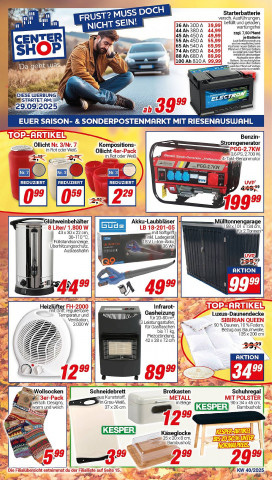 CENTERSHOP Prospekt
