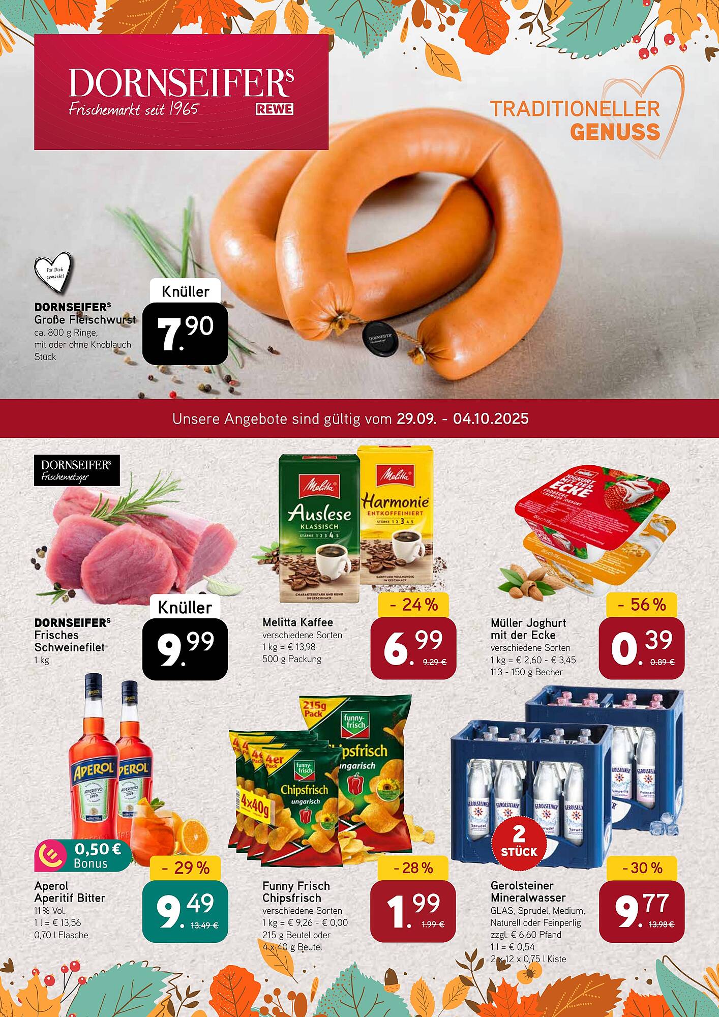 Dornseifer Prospekt - Pagina 1