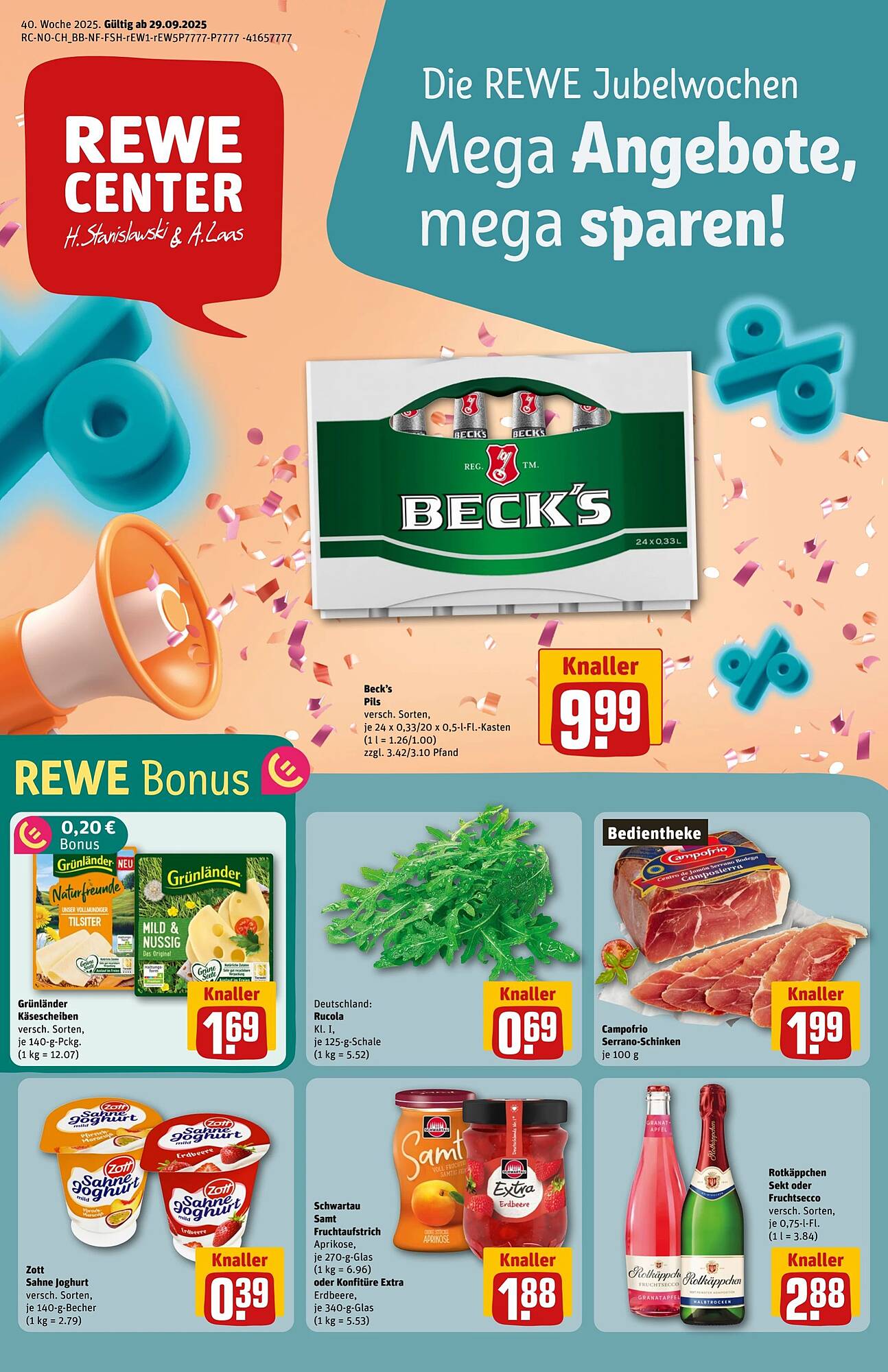 REWE Center Prospekt - Pagina 1
