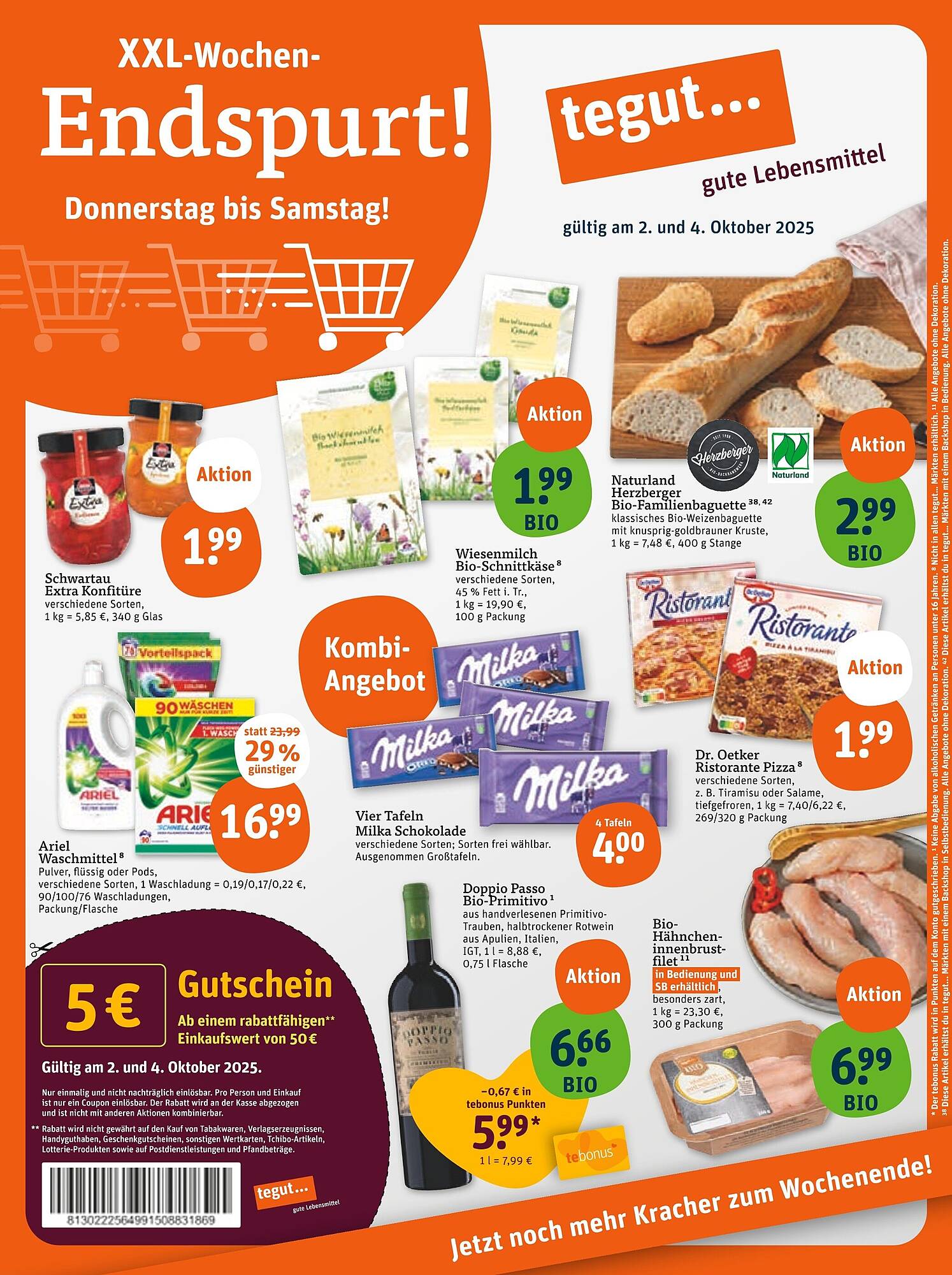 tegut Prospekt - Pagina 1