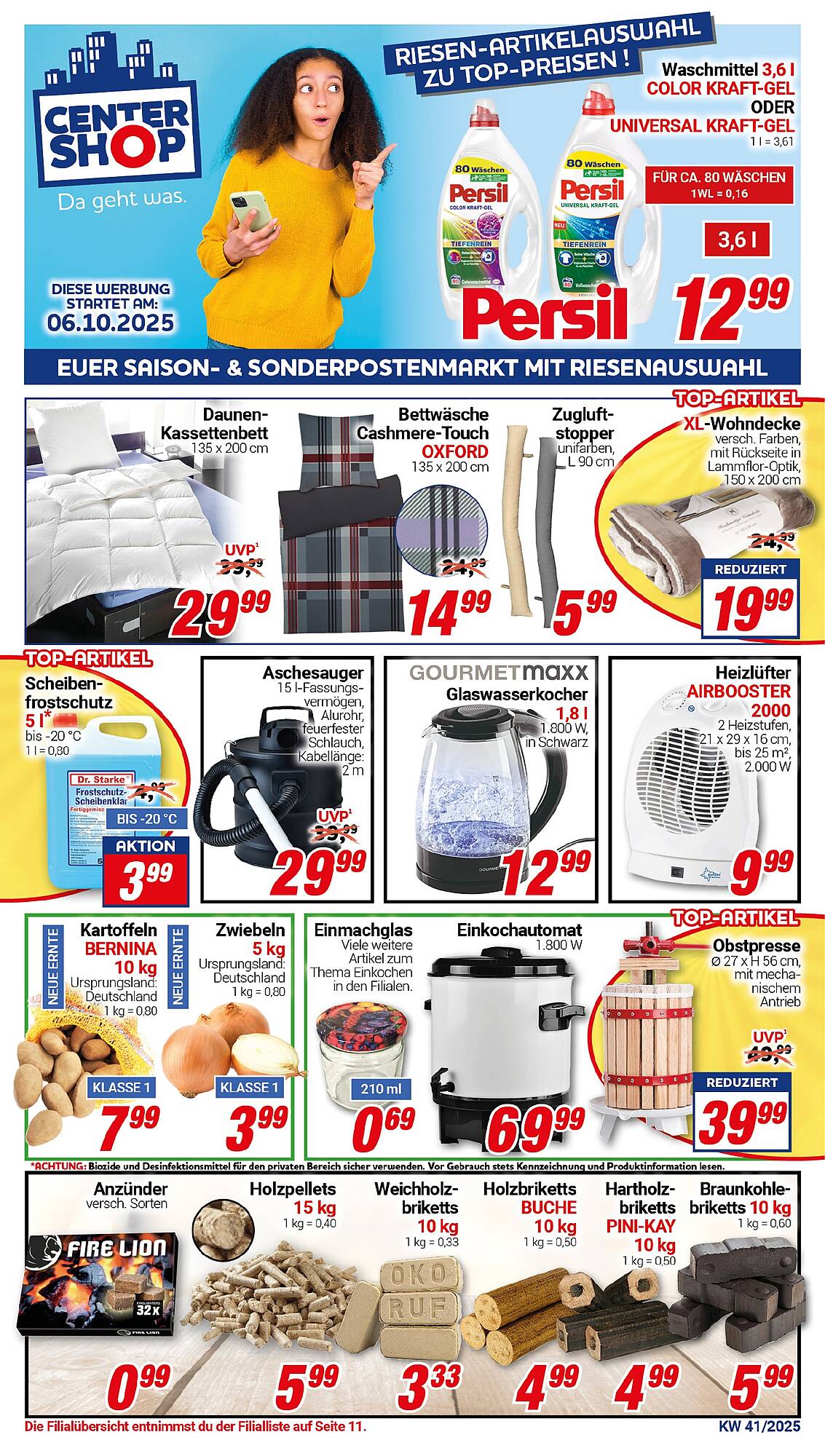 CENTERSHOP Prospekt - Pagina 1