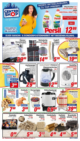 CENTERSHOP Prospekt