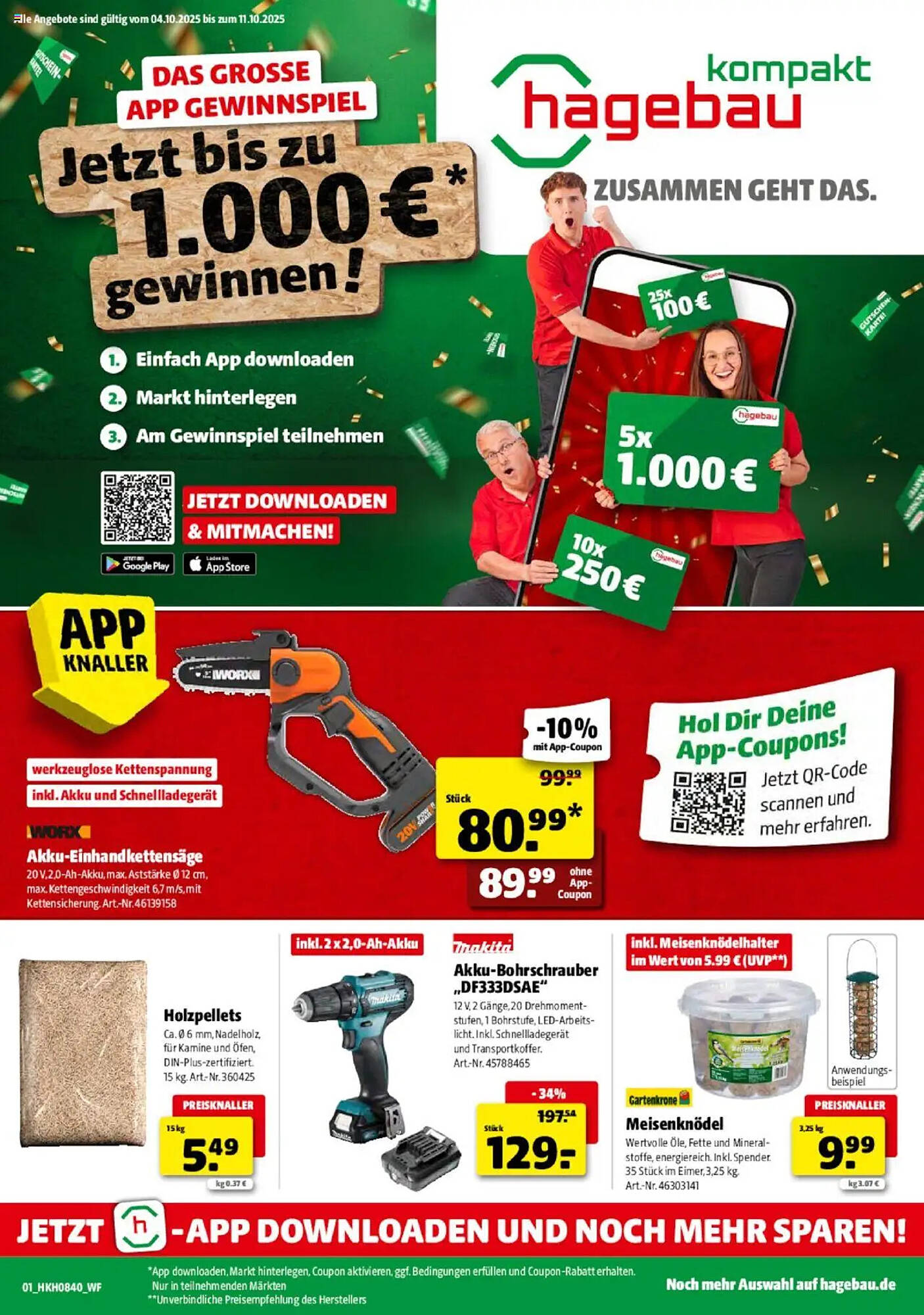 Hagebau Prospekt - Pagina 1