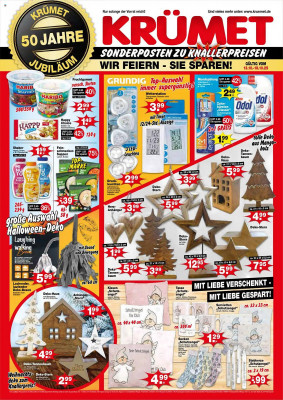 Krümet Sonderposten Prospekt