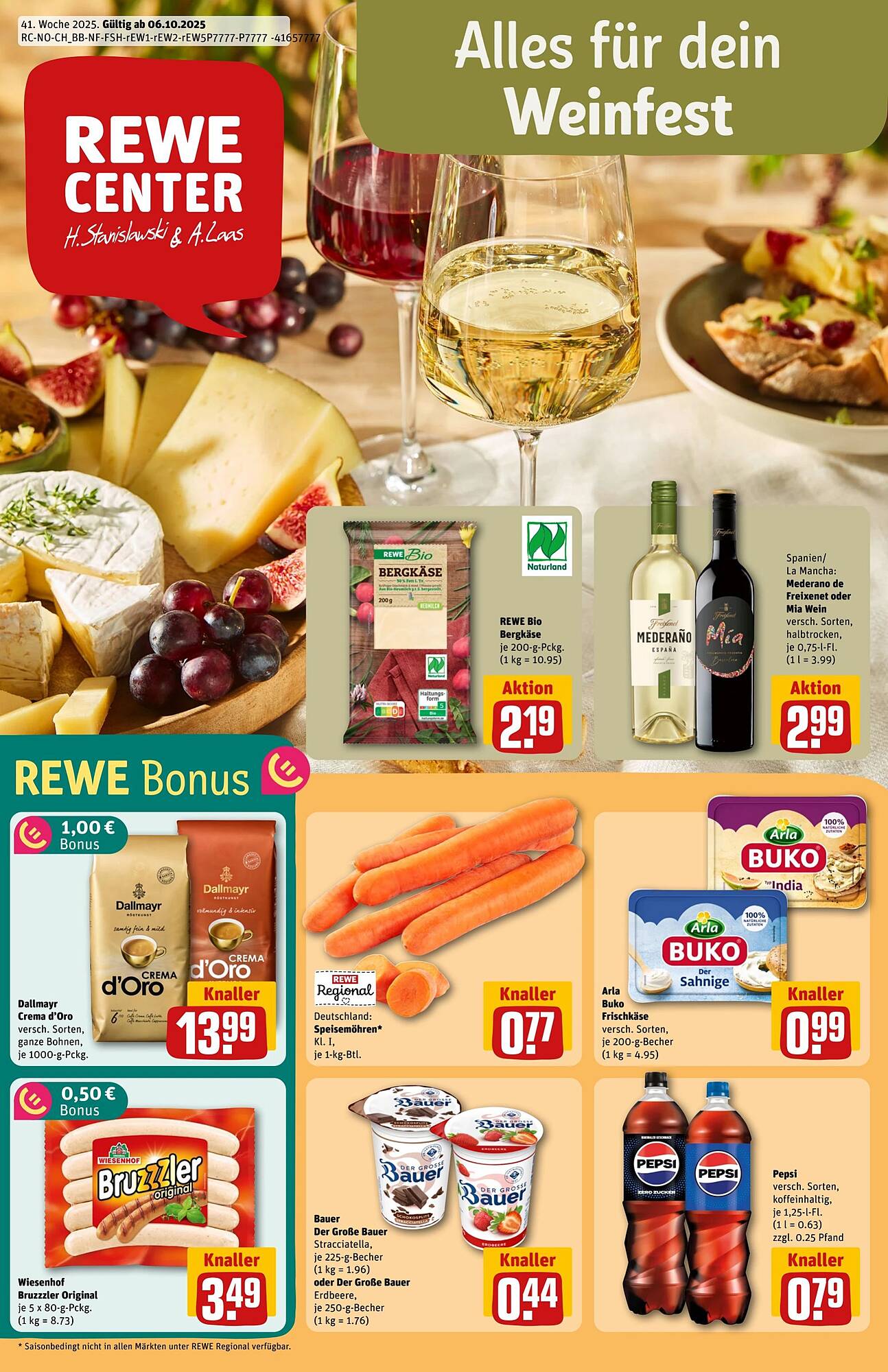 REWE Center Prospekt - Pagina 1