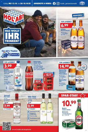 Hol'ab Getränkemarkt Prospekt