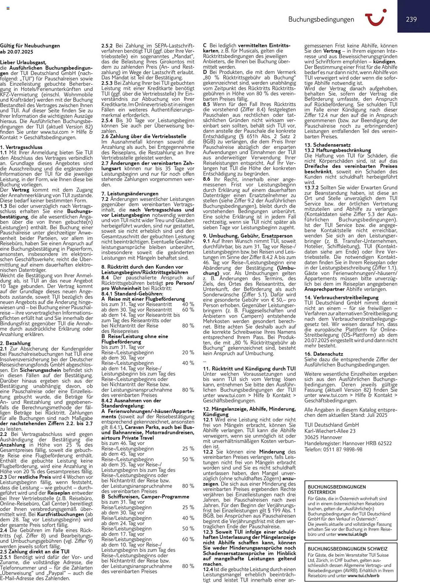 TUI Prospekt - Pagina 239