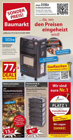 Sonderpreis Baumarkt Prospekt