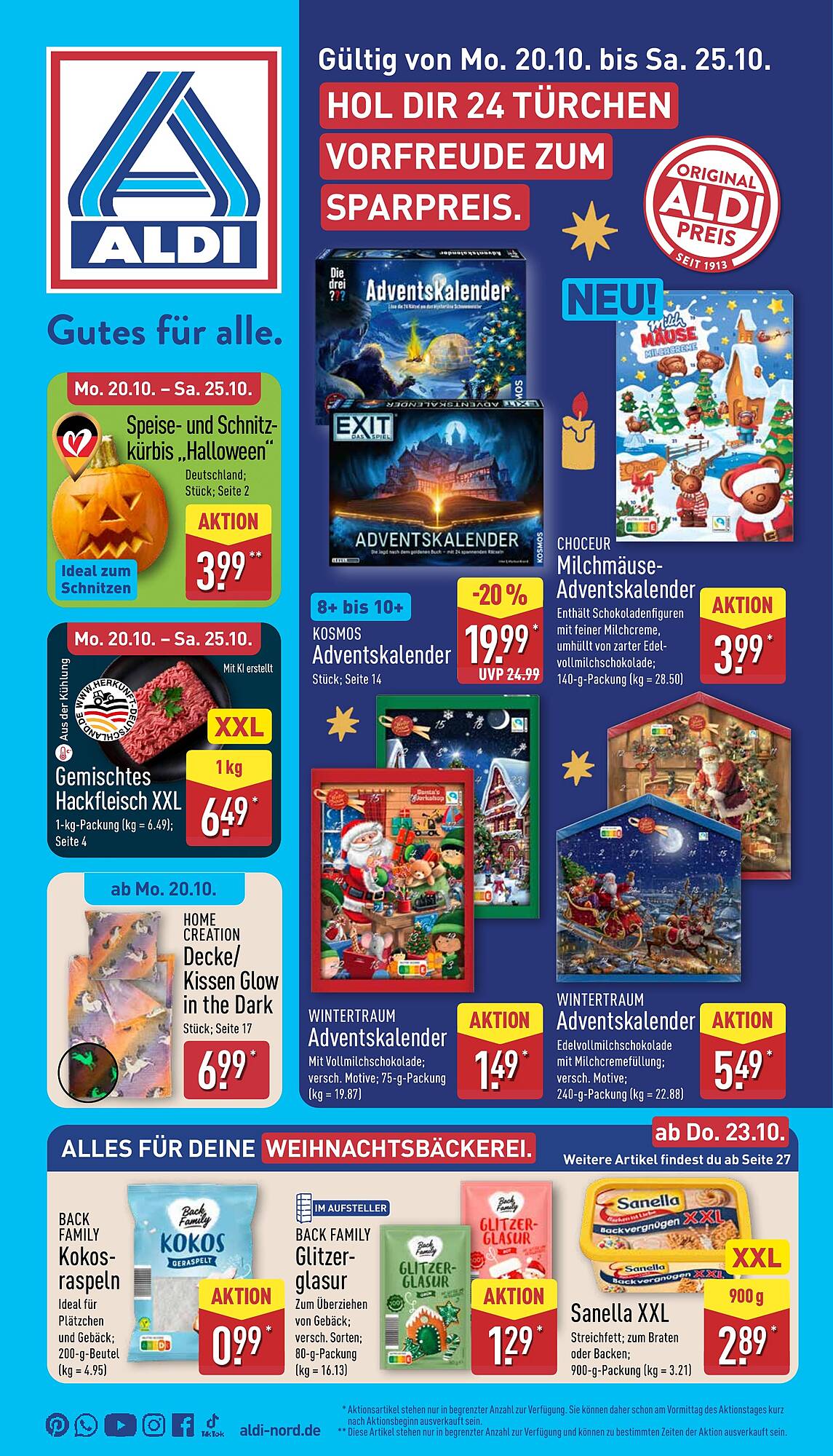 Aldi Nord Prospekt - Pagina 1