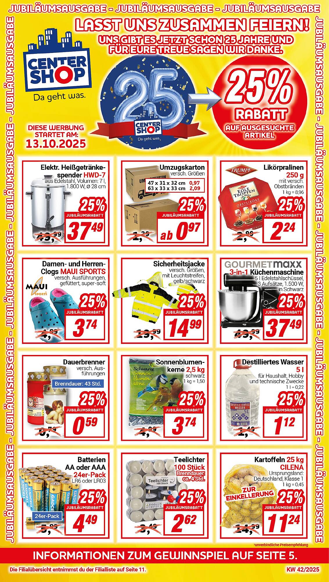 CENTERSHOP Prospekt - Pagina 1