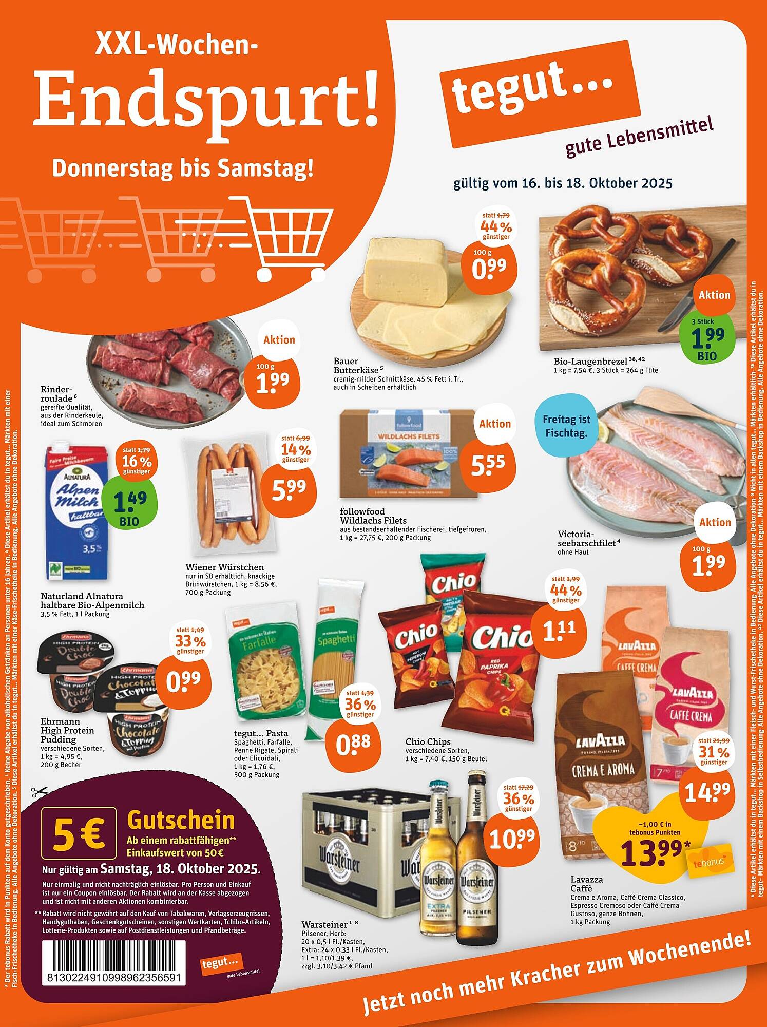 tegut Prospekt - Pagina 1