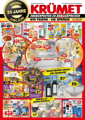 Krümet Sonderposten Prospekt