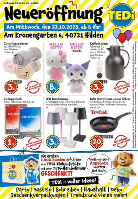 TEDi Prospekt