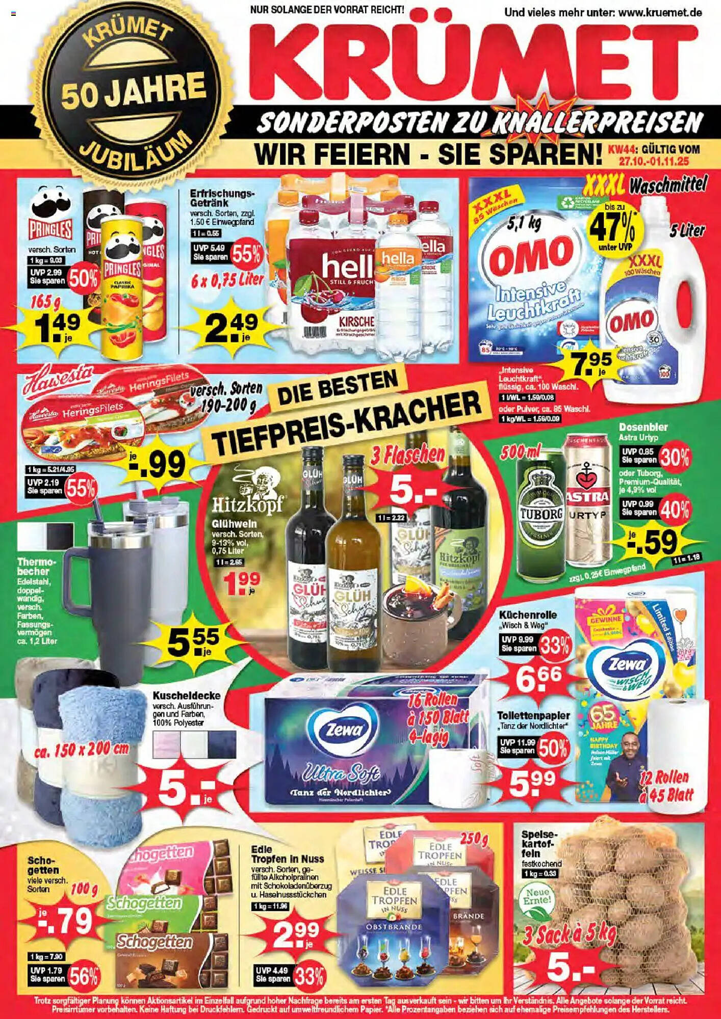 Krümet Sonderposten Prospekt - Pagina 1