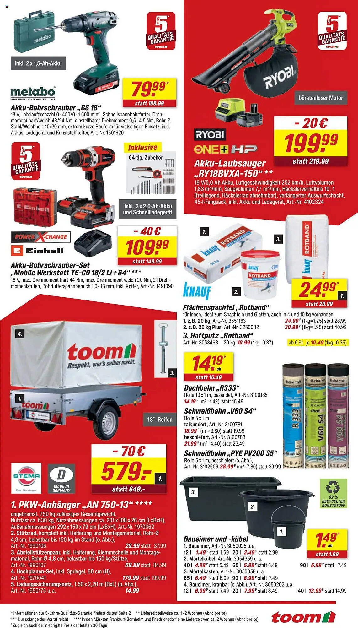 toom Baumarkt Prospekt - Pagina 5