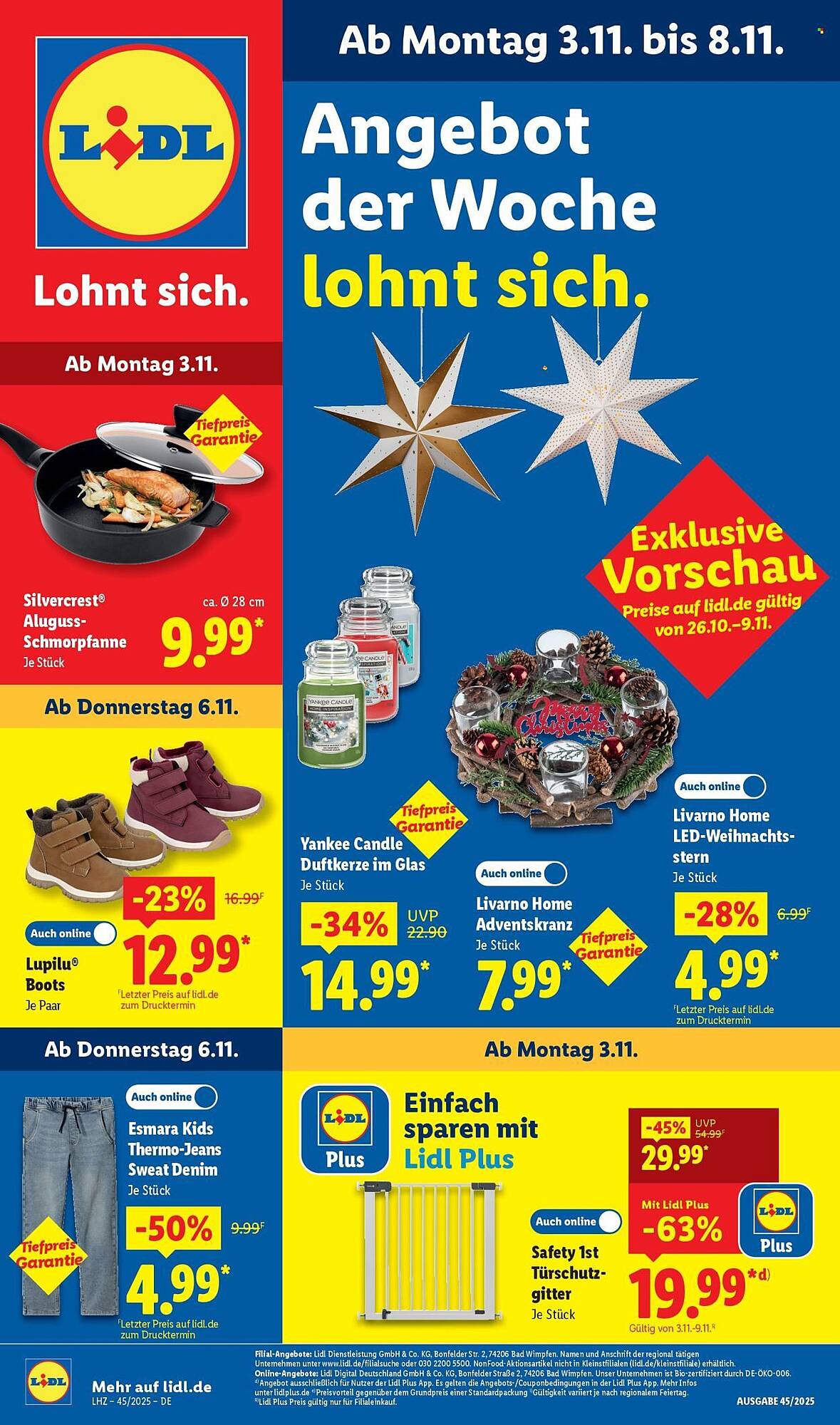 Lidl Prospekt - Pagina 1