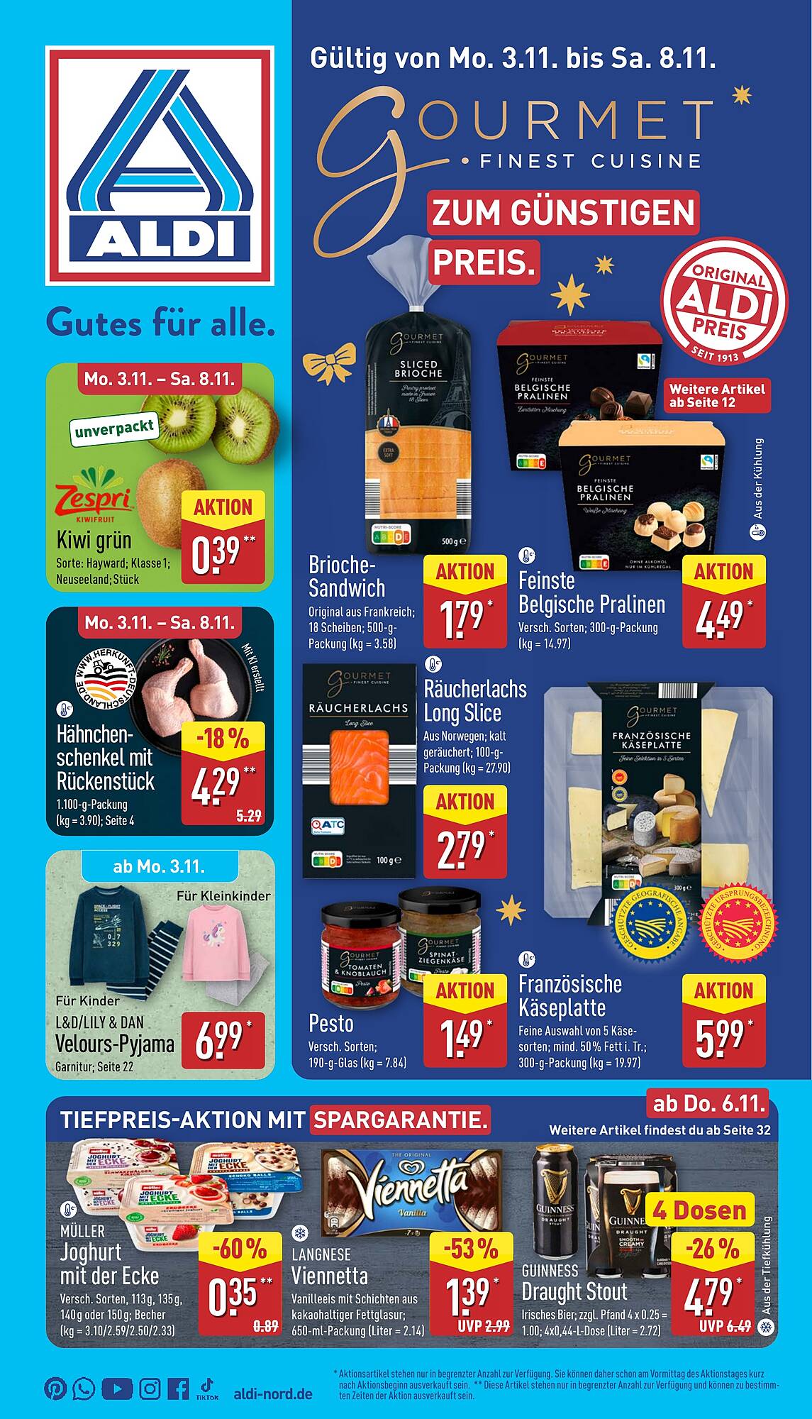 Aldi Nord Prospekt - Pagina 1