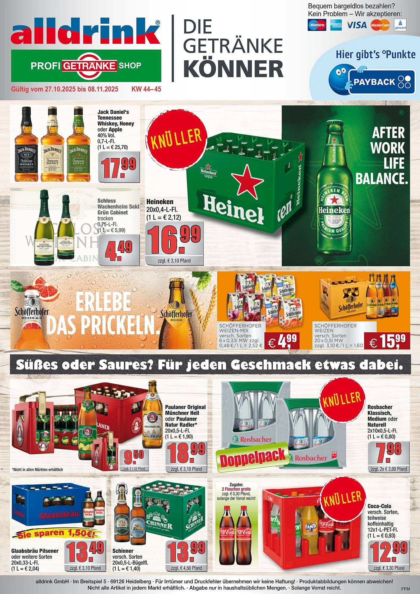 Alldrink Prospekt - Pagina 1