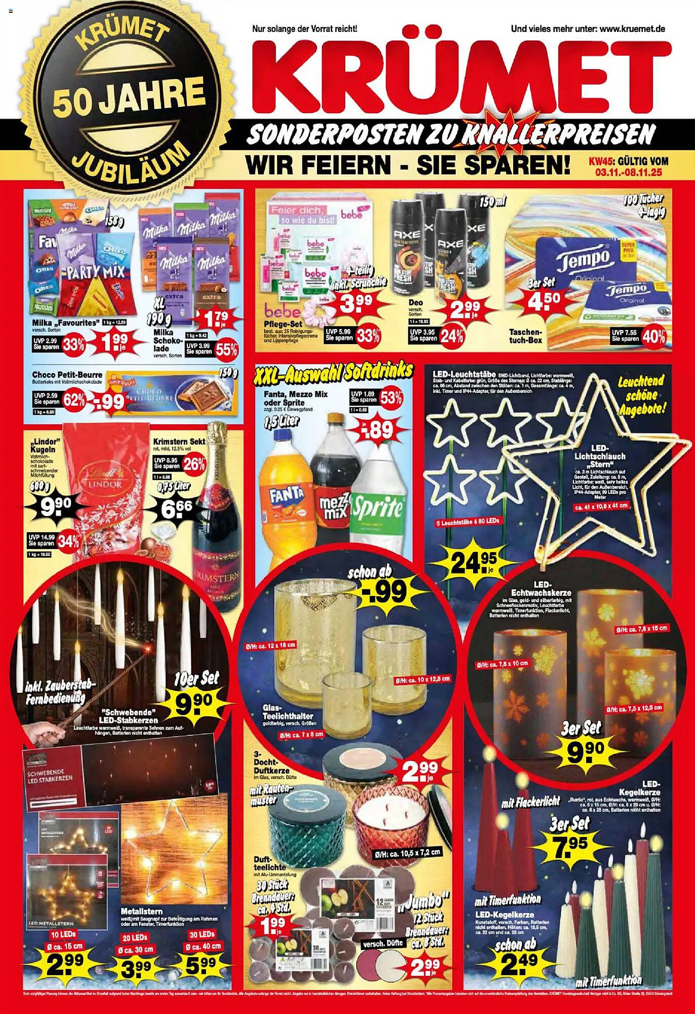 Krümet Sonderposten Prospekt - Pagina 1