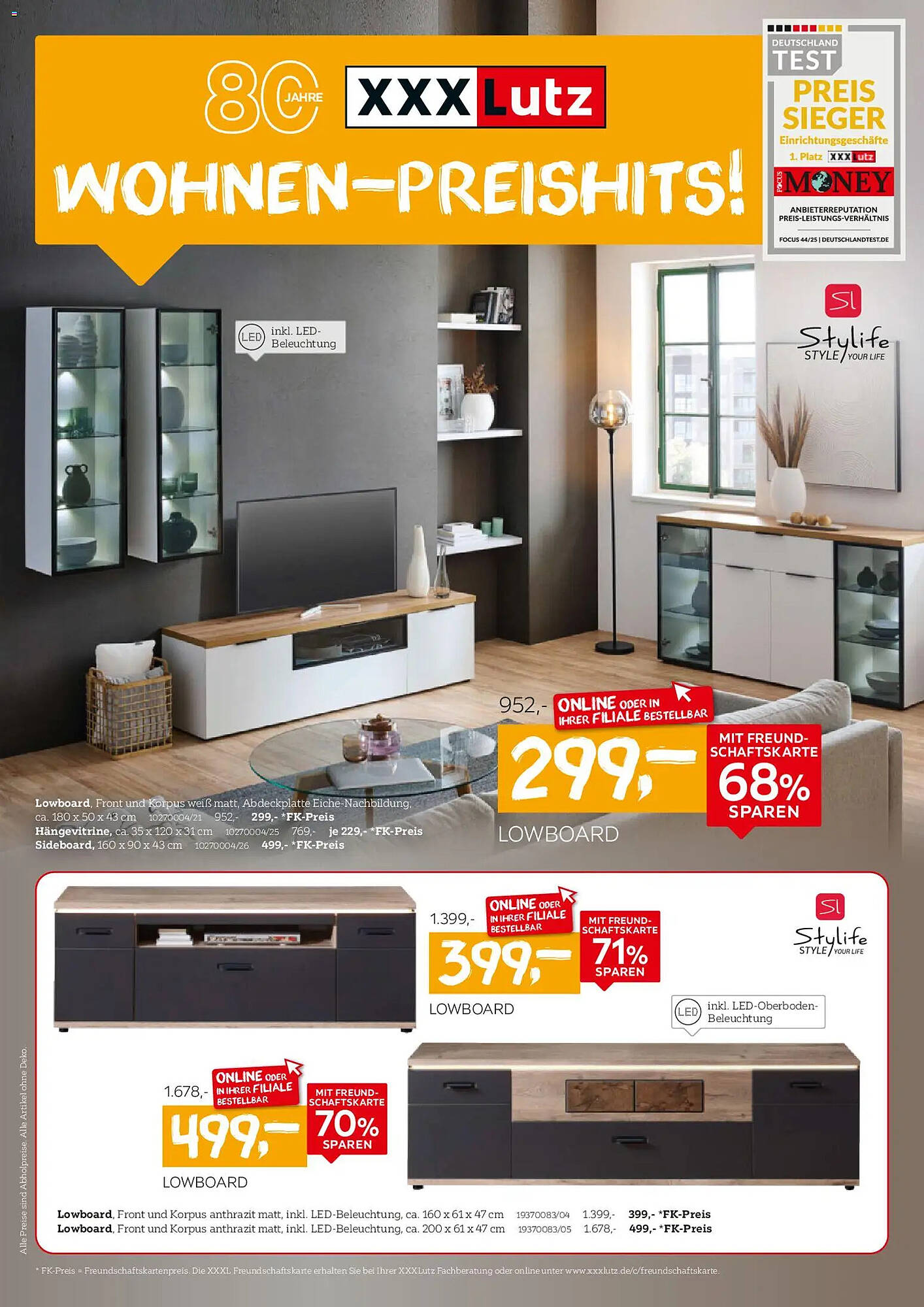 XXXLutz Prospekt - Pagina 1