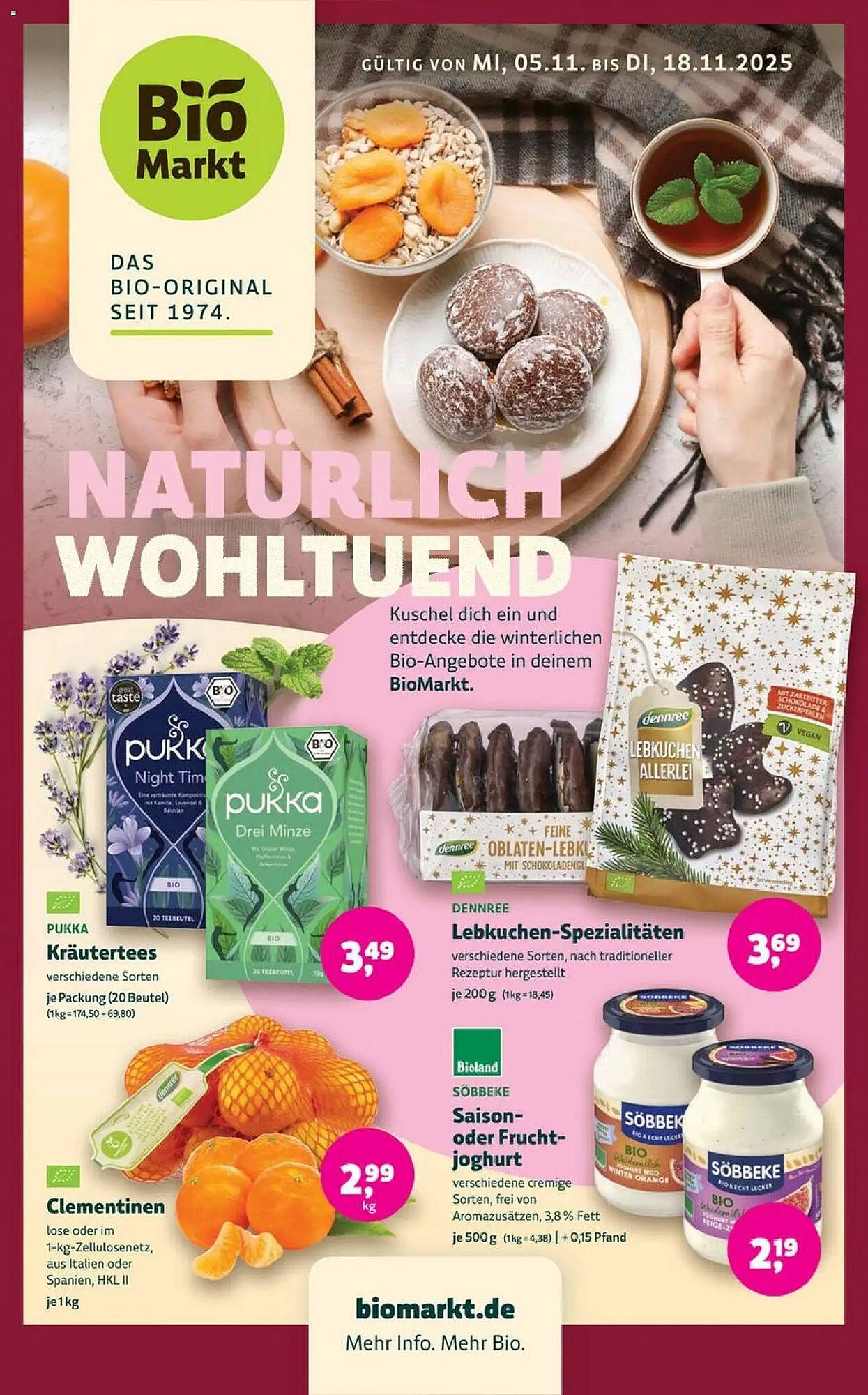 BioMarkt Prospekt - Pagina 1