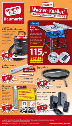 Sonderpreis Baumarkt Prospekt