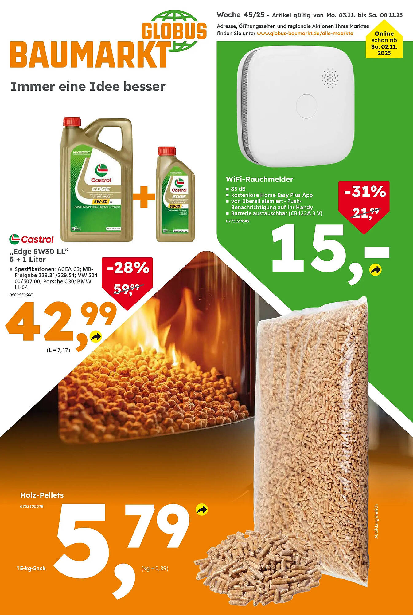 Globus Baumarkt Prospekt - Pagina 1