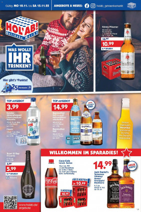 Hol'ab Getränkemarkt Prospekt