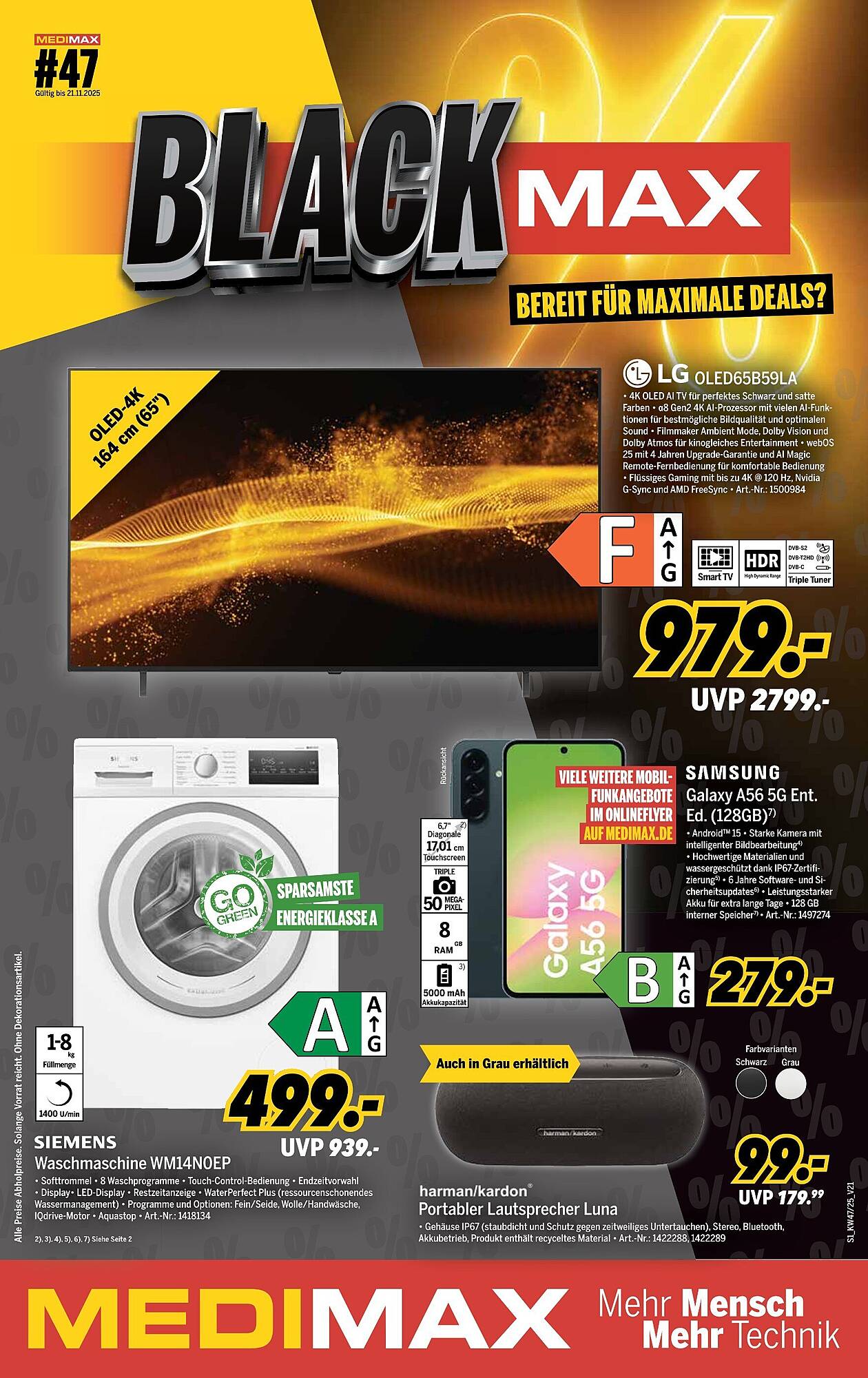 MEDIMAX Prospekt - Pagina 1