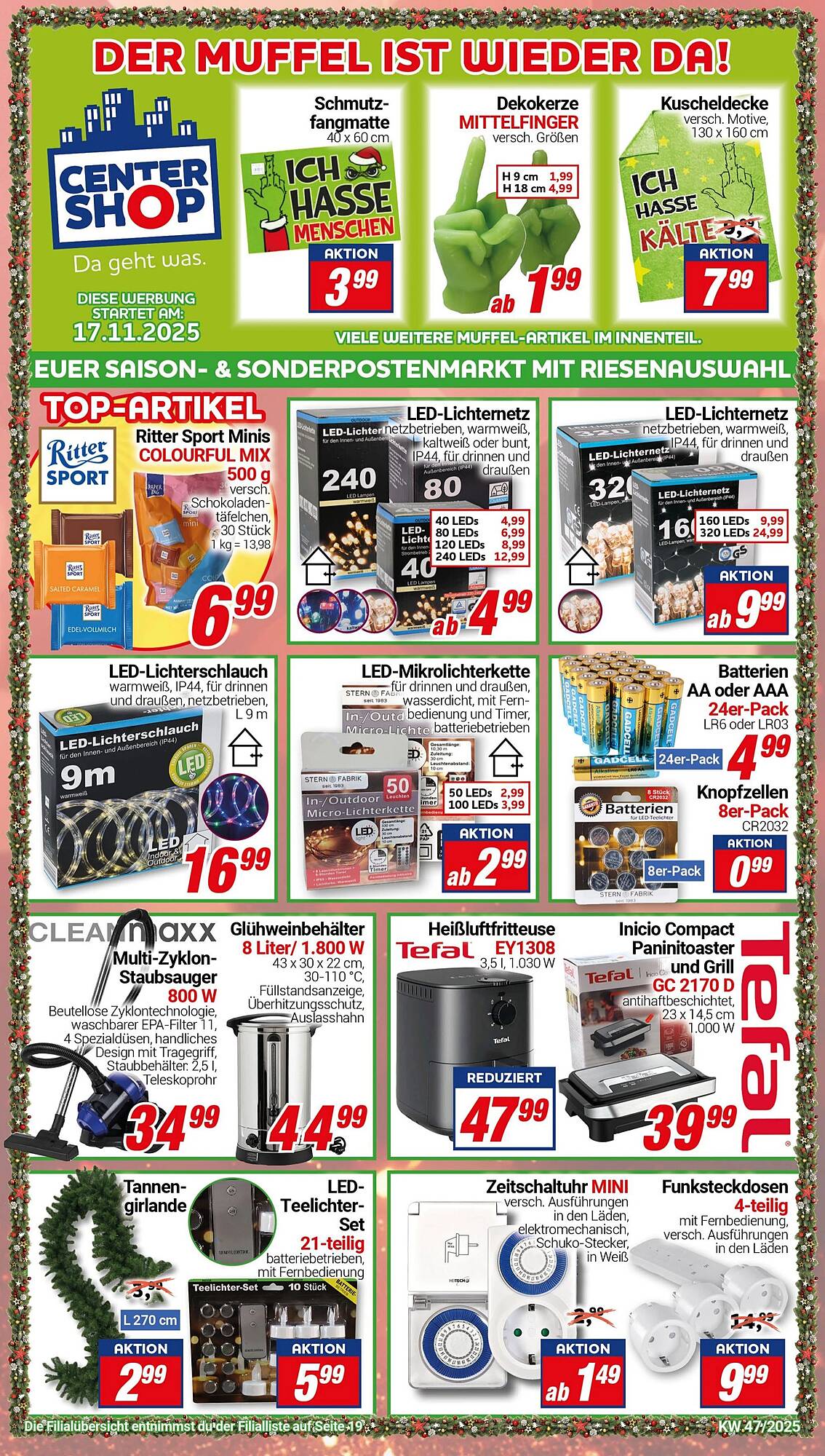 CENTERSHOP Prospekt - Pagina 1