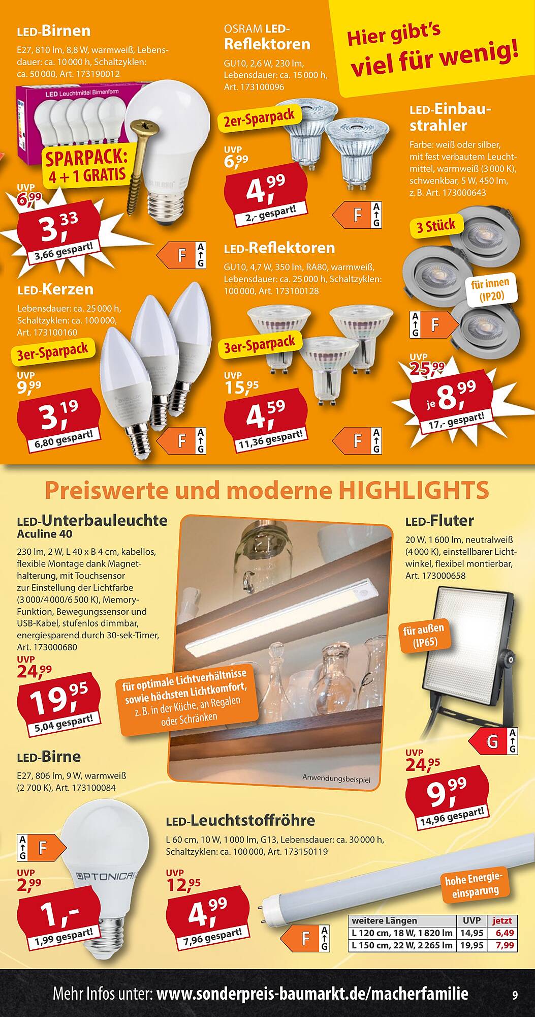 Sonderpreis Baumarkt Prospekt - Pagina 9