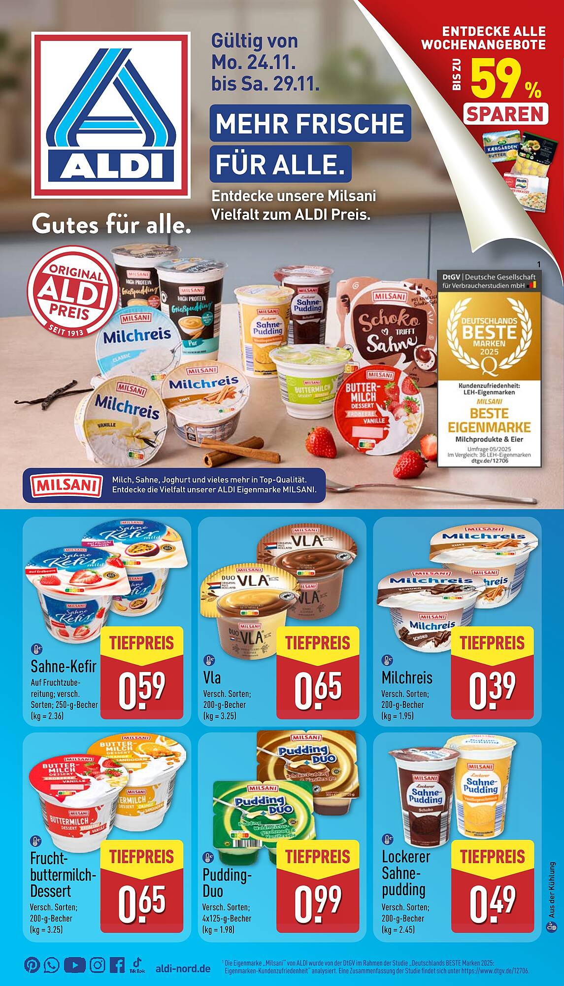 Aldi Nord Prospekt - Pagina 1