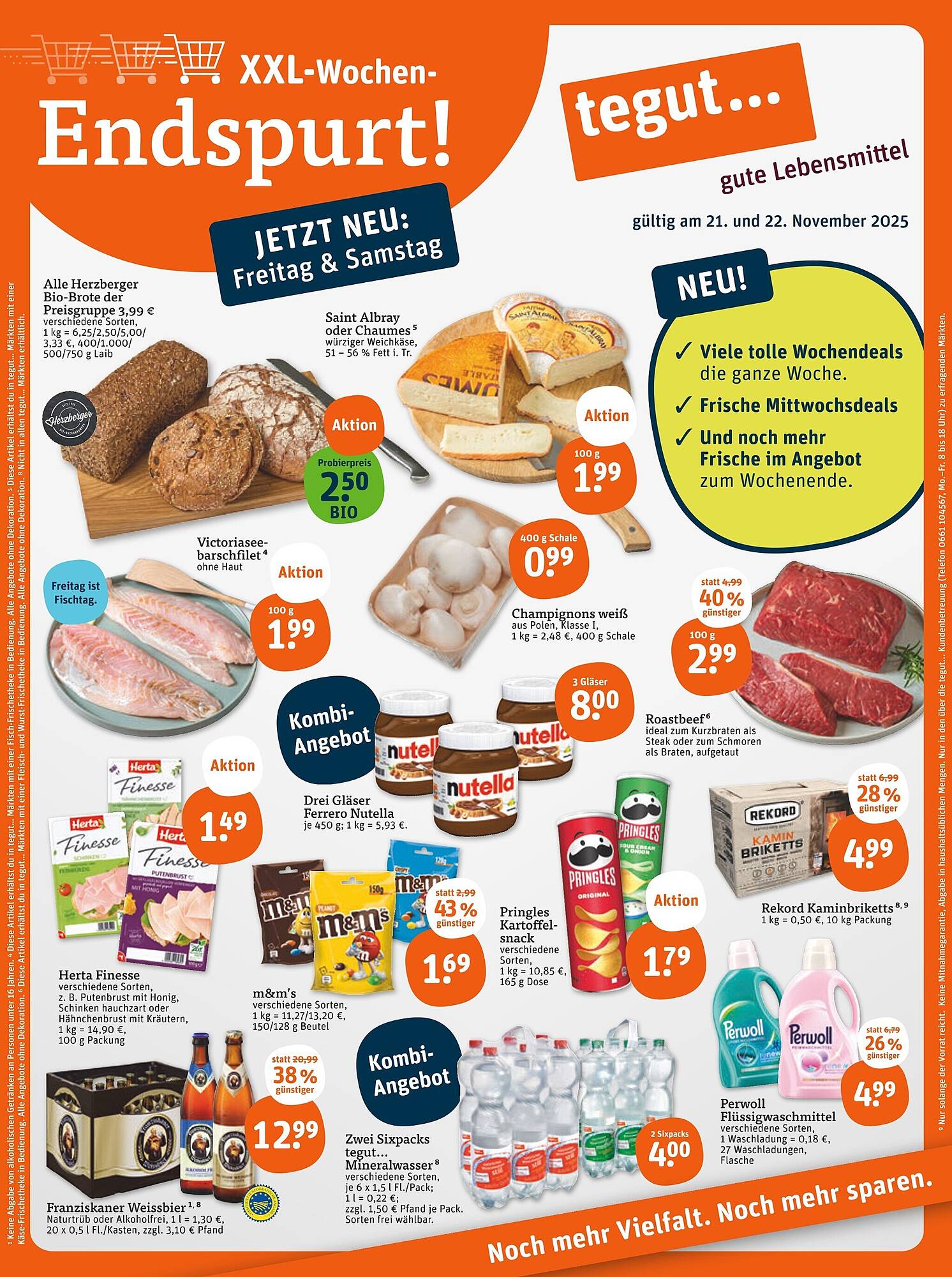 tegut Prospekt - Pagina 1