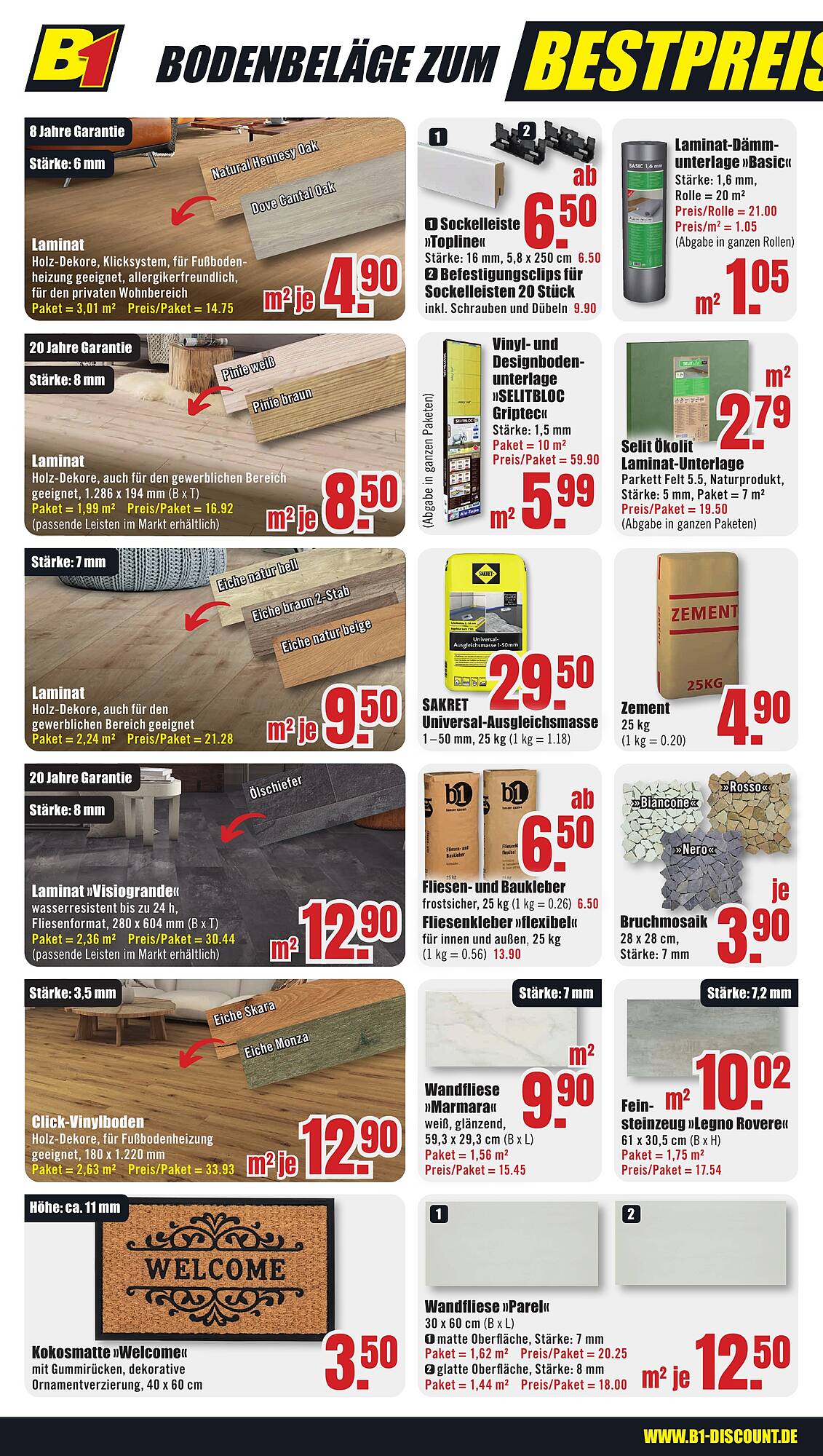 B1 Discount Baumarkt Prospekt - Pagina 4