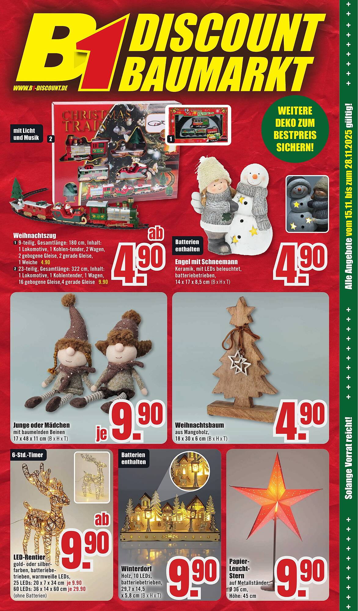B1 Discount Baumarkt Prospekt - Pagina 9